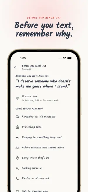 Breakup44 — Before you reach out
